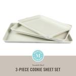 Martha Stewart 3-Piece Nonstick Cookie Sheet Set