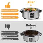 30 Pack Disposable Slow Cooker Liners, Large Size