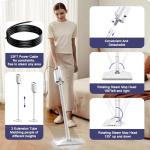 6-in-1 Rotating Steam Mop with Removable Tank