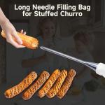 Stainless Steel Churro Maker Kit with Nozzles