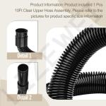 Clear Upper Hose Assembly for Hoover Vacuum Cleaners