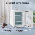 Electactic 10L Mini Fridge - Portable & Compact