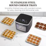 Elite Gourmet 5-Tray Food Dehydrator with Light