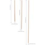 KTOJOY 100 Bamboo Skewers for BBQ and Parties