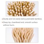 KTOJOY 100 Bamboo Skewers for BBQ and Parties