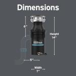 InSinkErator ES50 1/2 HP Kitchen Garbage Disposal