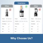 Colarlemo 12-Piece High-Speed Smoothie Blender Set