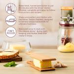 Kilner Vintage Glass Butter Churn with Paddle