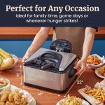 Elite Gourmet 4.5Qt Electric Deep Fryer