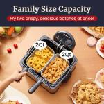 Elite Gourmet 4.5Qt Electric Deep Fryer