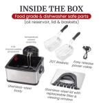 Elite Gourmet 4.5Qt Electric Deep Fryer