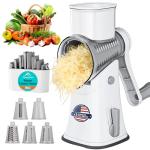 APSARAS Hand Crank Rotary Cheese Grater 5-in-1