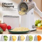 APSARAS Hand Crank Rotary Cheese Grater 5-in-1