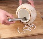 Stainless Steel Coconut Meat Slicer and Grater