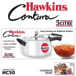Hawkins 5 L Contura Aluminium Pressure Cooker