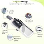 Adjustable Stainless Steel Mandoline Slicer for Vegetables