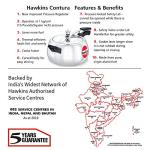 Hawkins 5 L Contura Aluminium Pressure Cooker