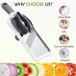 Adjustable Stainless Steel Mandoline Slicer for Vegetables