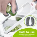 Adjustable Stainless Steel Mandoline Slicer for Vegetables