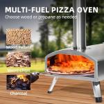 PolarcoForgeco PIZOV-03 Silver Pizza Oven