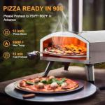 PolarcoForgeco PIZOV-03 Silver Pizza Oven