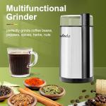 Wancle Quiet Electric Coffee and Spice Grinder