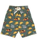 Men's Taco Print Pajama Shorts - Sleepwear