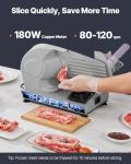 VEVOR 180W Electric Deli Meat Slicer Machine