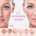 Rechargeable Silicone Facial Cleansing Brush with Heat Massage