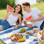 Wooden Cutting Board with Handles for Kitchen Use
