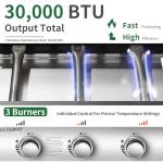 Daimot 24" Stainless Steel Gas Griddle Grill