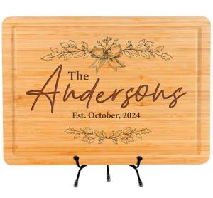 Custom Engraved Cutting Board for Special Occasions