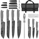 MOSFiATA 12-Piece Japanese Stainless Steel Knife Set