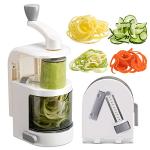 Badelite 4-in-1 Vegetable Spiralizer with Suction Cup