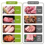 Adjustable Stainless Steel Meat Slicer with Block