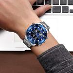 Digital Waterproof Men's Sports Watch with Multi-Function