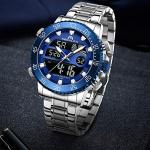 Digital Waterproof Men's Sports Watch with Multi-Function