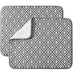 Ultra Absorbent Dish Drying Mats - 2 Pack