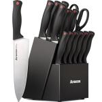 15-Piece High Carbon Stainless Steel Knife Set