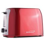 Brentwood Cool Touch Extra Wide Slot Toaster, Red