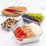 Extra Large Glass Food Storage Containers Set