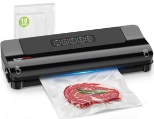 Bonsenkitchen Multi-Functional Vacuum Sealer with Bags