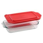 Pyrex 2-Qt Glass Baking Dish with Lid