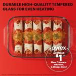 Pyrex 2-Qt Glass Baking Dish with Lid