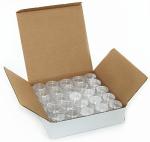 Vivaplex 5g Clear Plastic Pot Jars - 50 Pack