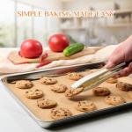 MUCHII 400 Pcs Precut Unbleached Parchment Paper Sheets