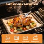 MUCHII 400 Pcs Precut Unbleached Parchment Paper Sheets