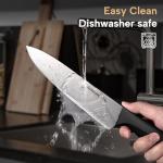 15-Piece High Carbon Stainless Steel Knife Set