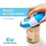 Kitchen Mama Electric Can Opener - Hands-Free, Smooth Edge