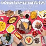 Electric Fondue Pot Set with 2 Pots